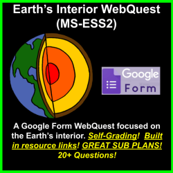 Earth's interior webquest answer key