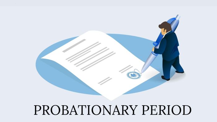 In a group health policy a probationary period is intended