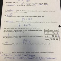 Unit 12 test study guide probability answer key